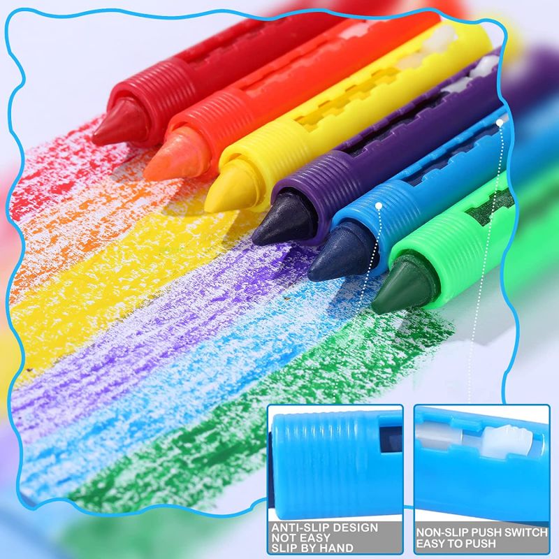 Sự khác biệt giữa phấn màu dầu và bút màu là gì?